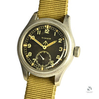 Timor www Dirty Dozen Military Watch - Caseback Reference: WWW K9489 39389 - c.1945 ***SOLD*** - Vintage Watch Specialist