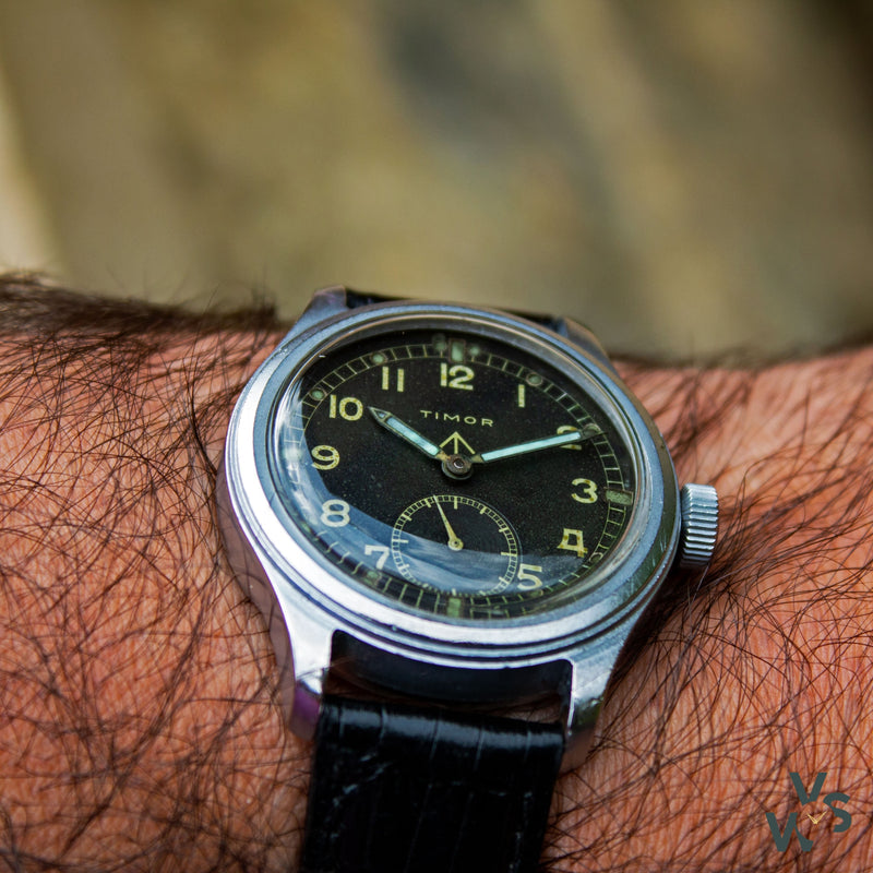 Timor WWW Dirty Dozen WW2 Military Watch - Vintage Watch Specialist