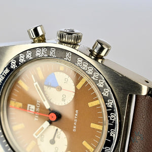 Tissot Seaster Tropical Dial - Vintage Watch Specialist