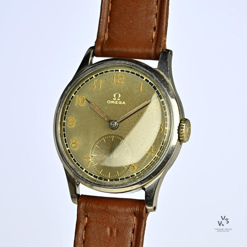 Tropical Vintage Omega 13322 With Patina - c.1940s - Vintage Watch Specialist