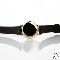 Tudor 9K Gold Dress Watch - Vintagewatchspecialist