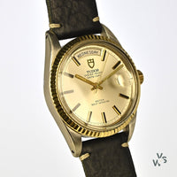 Tudor Oyster Prince Date/Day Automatic Gold and Steel Case (Jumbo) Model Ref: 7019/3 - Vintage Watch Specialist