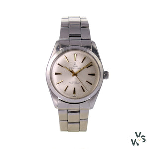 Tudor Oyster Prince Gold Batons Small Rose Ref.7695 - Vintagewatchspecialist