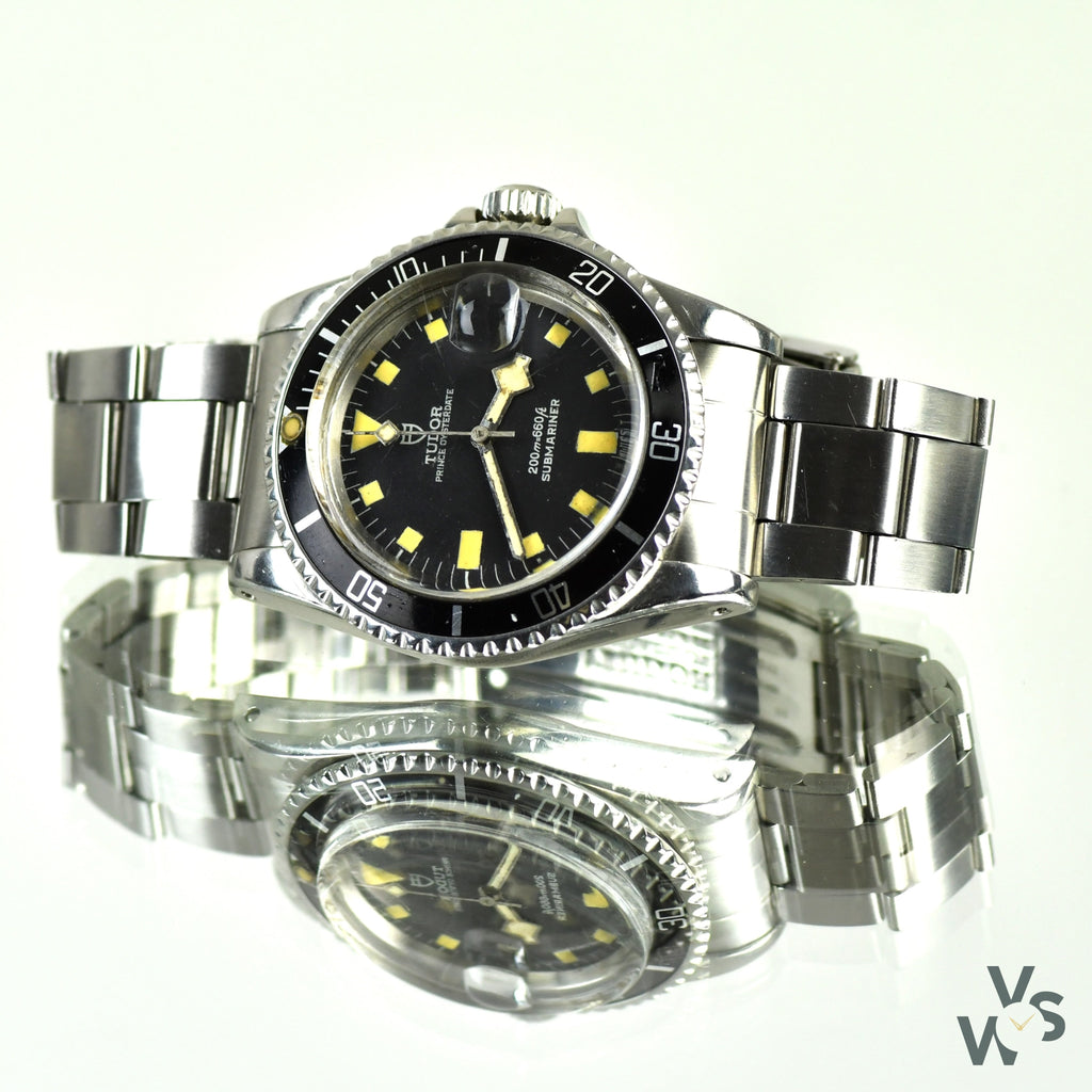 Tudor Prince Oysterdate Submariner - Black Dial - Snowflake hands Ref.9411/0 - Vintage Watch Specialist