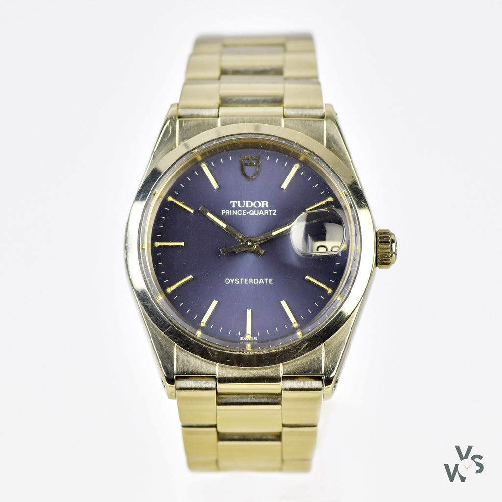 Tudor Prince Quartz Oysterdate - Vintage Watch Specialist