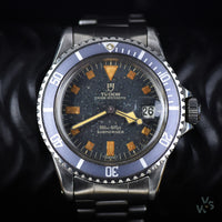 Tudor Submariner Date - Snowflake Hands - Blue Dial - reference 9411/0 - circa. 1976 - Vintage Watch Specialist