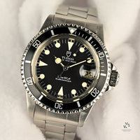 Tudor Submariner ’Lollipop’ Model Ref: 76100 - 1985 - Supplied with Box - Vintage Watch Specialist