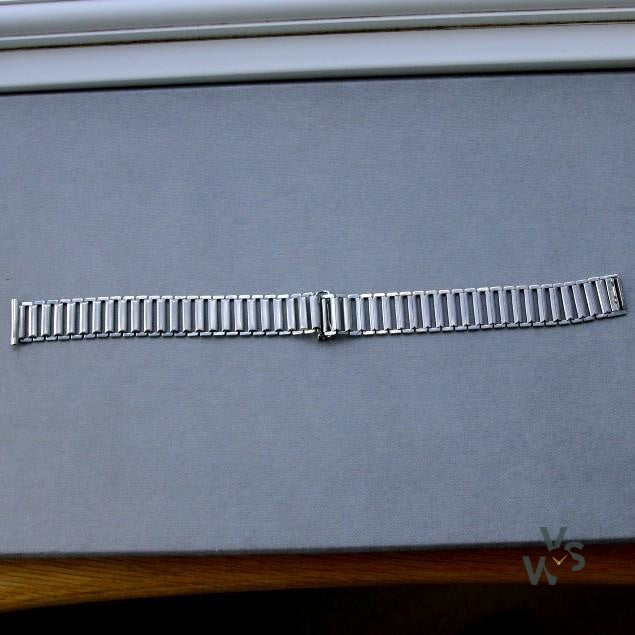 V.O.G. Military Style stainless steel bracelet - Bonklip design style - Vintage Watch Specialist