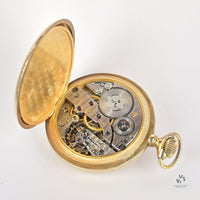 Vacheron & Constantin Genève - Silver Keyless Lever Open Face Deck Watch - c.1944 - Vintage Watch Specialist