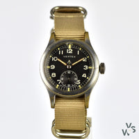 Vertex WWW - A Dirty Dozen Military Issued Wrist Watch - c.1945 - Calibre 59 Movement - Vintage Watch Specialist