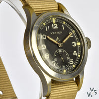 Vertex WWW - A Dirty Dozen Military Issued Wrist Watch - c.1945 - Calibre 59 Movement - Vintage Watch Specialist