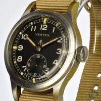 Vertex WWW - A Dirty Dozen Military Issued Wrist Watch - c.1945 - Calibre 59 Movement - Vintage Watch Specialist