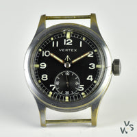 Vertex WWW - A Dirty Dozen Military Issued Wrist Watch - c.1945 - Calibre 59 Movement - Vintage Watch Specialist