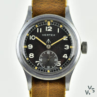 Vertex WWW ’Dirty Dozen’ c.1944 World War II Military Watch - Vintage Watch Specialist