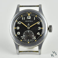 Vertex WWW ’Dirty Dozen’ c.1944 World War II Military Watch - Vintage Watch Specialist