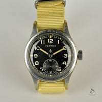 Vertex WWW Dirty Dozen World War II Military Watch - c.1944 - Vintage Watch Specialist