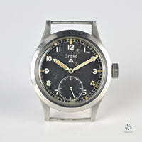 Very Rare Grana Dirty Dozen WWW Soldiers Wristwatch - c.1945 - Vintage Watch Specialist