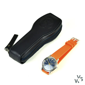 Vintage Bulova - Sport Timer Watch - Blue Crosshair Dial - Ref. 971 - c.1970 - Vintage Watch Specialist