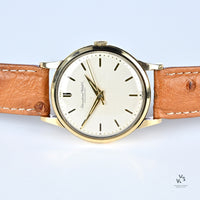 Vintage IWC Schaffhausen 9k Gold Dress Watch - Cal.89 - c.1959 - Vintage Watch Specialist