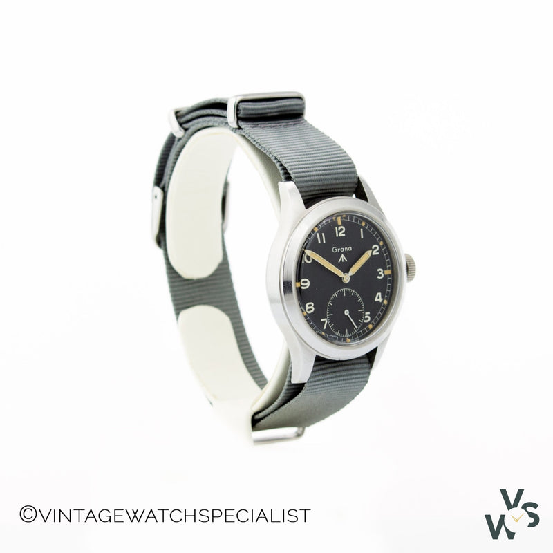 Www Grana Dirty Dozen Military Watch - Vintage Watch Specialist