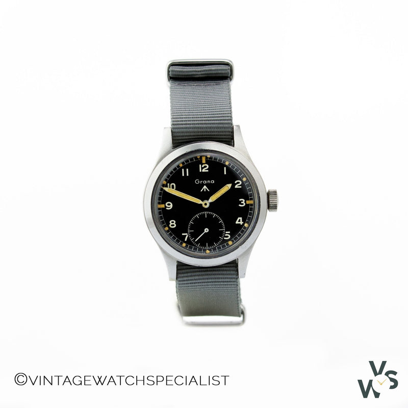 Www Grana Dirty Dozen Military Watch - Vintage Watch Specialist
