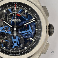 Zenith Defy El Primero - Model reference: 95.9002.9004/78.R590 - 2020 - Box and papers - Vintage Watch Specialist